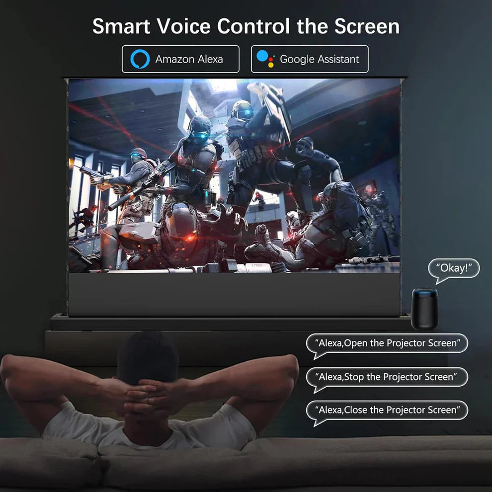 Premium 84" Foldable Projector Screen - ClearSight Ultra HD Portable Display with 1.2 Gain Matte Finish, Quick 3-Min Setup - Perfect for Outdoor Movies & Indoor Home Theater