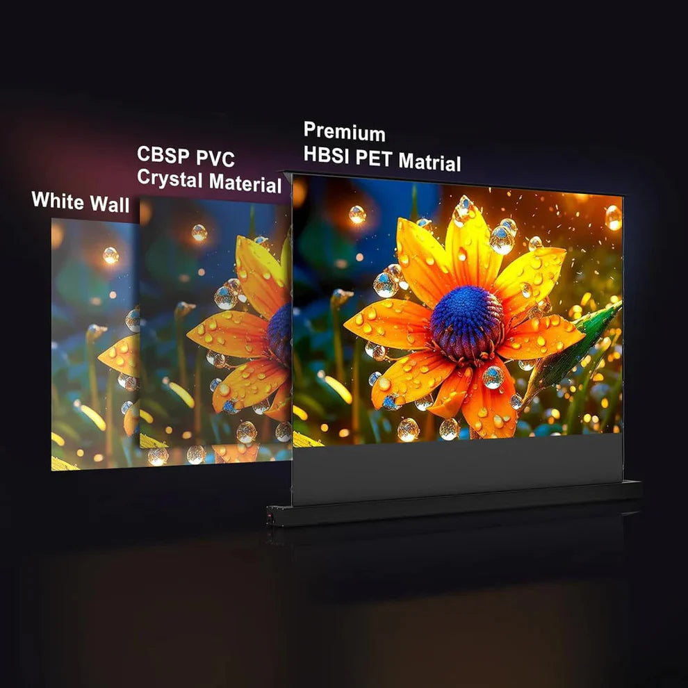 Premium 84" Foldable Projector Screen - ClearSight Ultra HD Portable Display with 1.2 Gain Matte Finish, Quick 3-Min Setup - Perfect for Outdoor Movies & Indoor Home Theater